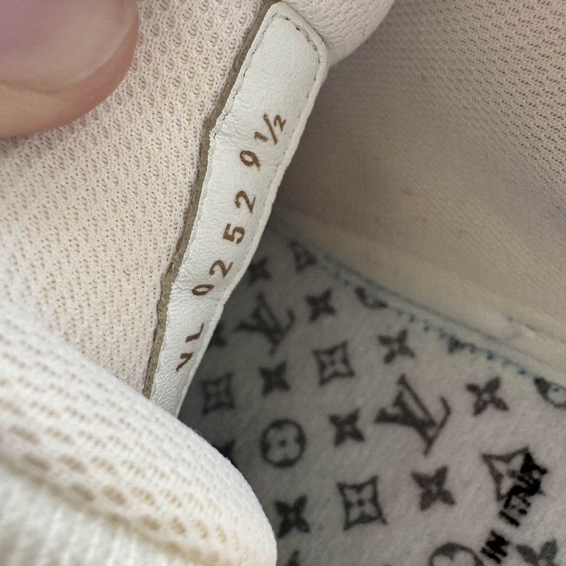 Louis Vuitton Louis Vuitton Denim Canvas Low-Top Fashion Sneakers 0079 Size US 10 / IT 40 - 5 Thumbnail