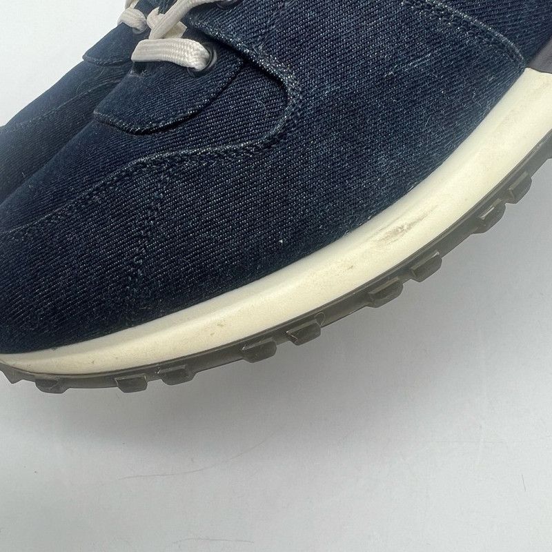 Louis Vuitton Louis Vuitton Blue Denim Casual Sneakers 0079 Size US 11 / IT 41 - 10 Thumbnail