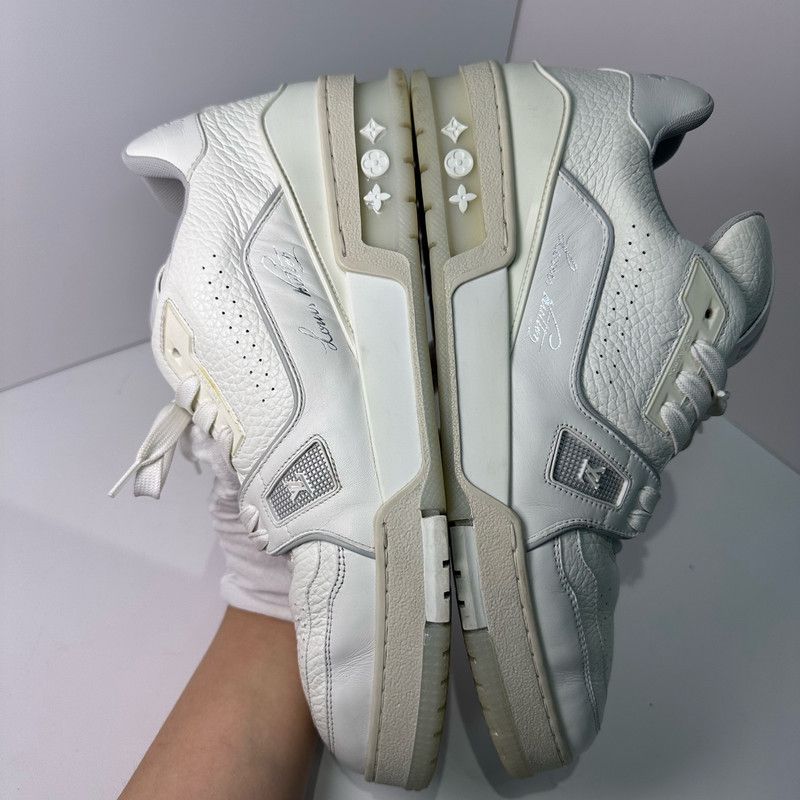 Louis Vuitton Louis Vuitton Trainer Low-Top Fashion Sneakers 0079 Size US 8 / IT 38 - 4 Thumbnail