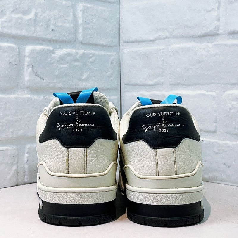 Louis Vuitton Yayoi Kusama x Louis Vuitton Low-top Trainers 0079 Size US 10 / IT 40 - 3 Thumbnail