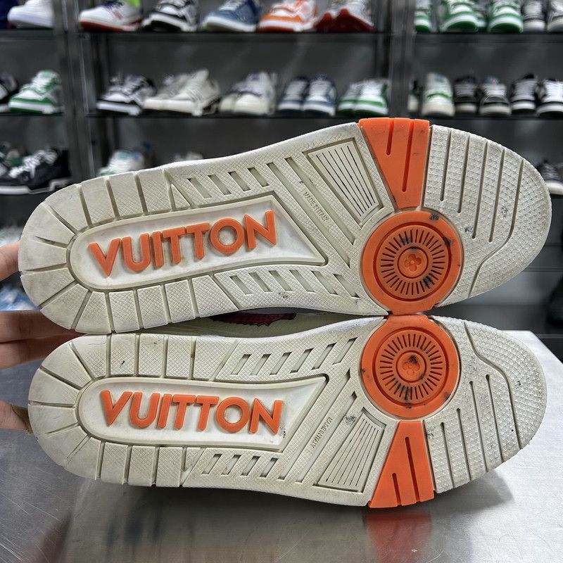 Louis Vuitton Yayoi Kusama x Louis Vuitton Low-Top Trainer Sneakers 0079 Size US 10 / IT 40 - 4 Thumbnail