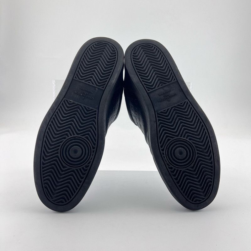 Louis Vuitton Louis Vuitton Rivoli Mini Monogram Black Sneakers 0079 Size US 10 / IT 40 - 4 Thumbnail