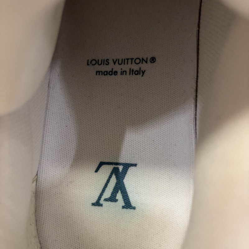 Louis Vuitton Louis Vuitton Denim Low-Top Fashion Sneakers 0079 Size US 10.5 / EU 43-44 - 8 Thumbnail