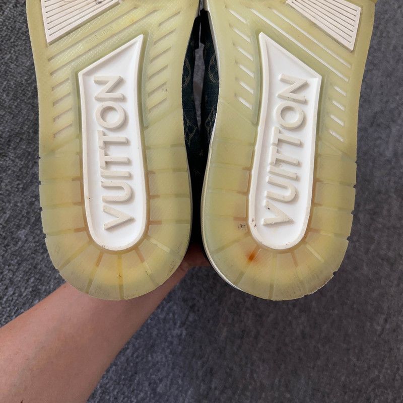 Louis Vuitton Louis Vuitton Denim Low-Top Trainers for Men 0079 Size US 9 / IT 39 - 12 Thumbnail