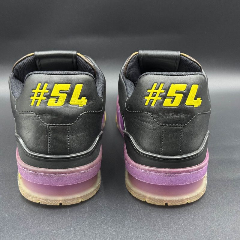 Louis Vuitton Louis Vuitton Trainer Sneakers in Lakers Purple Yellow 0079 Size US 10 / IT 40 - 3 Thumbnail
