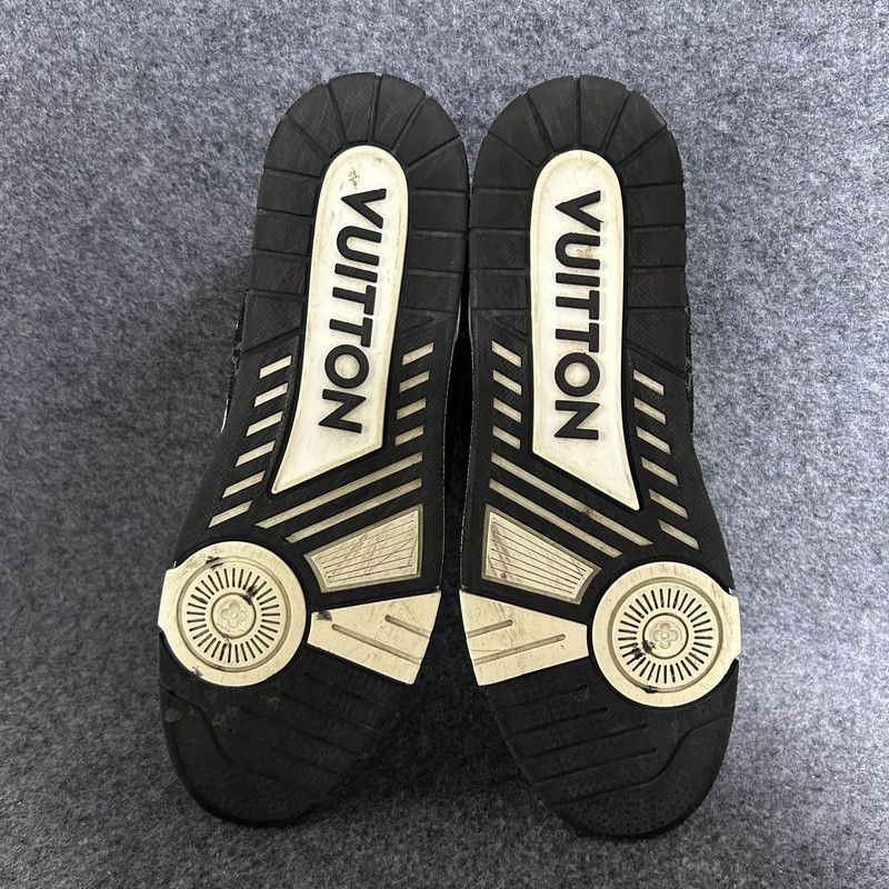 Louis Vuitton Louis Vuitton Panda Print Low-Top Sneakers 0079 Size US 12 / IT 42 - 4 Thumbnail