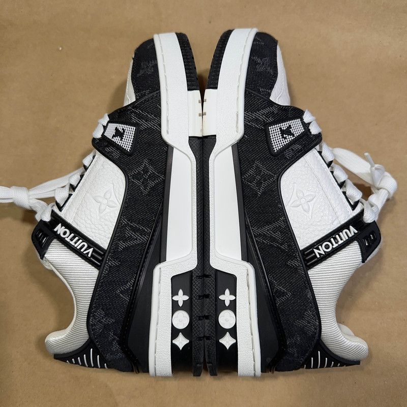 Louis Vuitton Louis Vuitton Panda Print Low-Top Fashion Sneakers 0079 Size US 6 / IT 36 - 8 Thumbnail