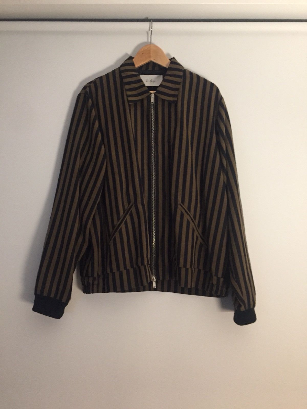 image of Secondlayer Brown / Black Blouson in Brown/Black, Men's (Size XL)