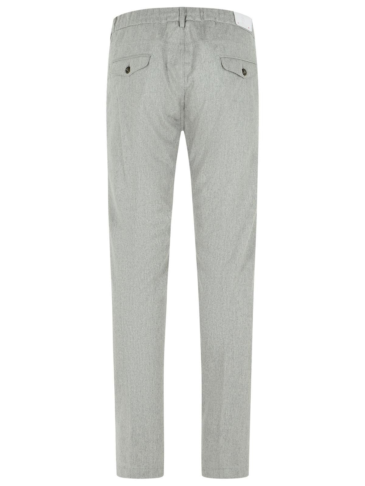 Eleventy ELEVENTY Light Grey Wool Blend Trousers Size US 32 / EU 48 - 3 Thumbnail