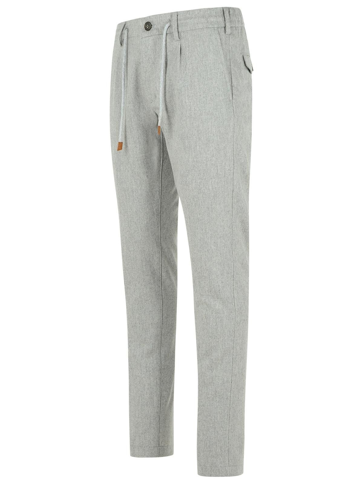 Eleventy ELEVENTY Light Grey Wool Blend Trousers Size US 32 / EU 48 - 2 Thumbnail
