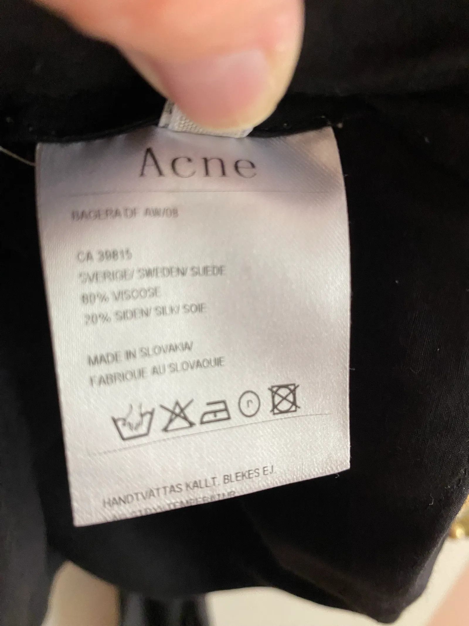 Acne Studios Acne Studios Bagera DF Dress Size XS / US 0-2 / IT 36-38 - 2 Thumbnail