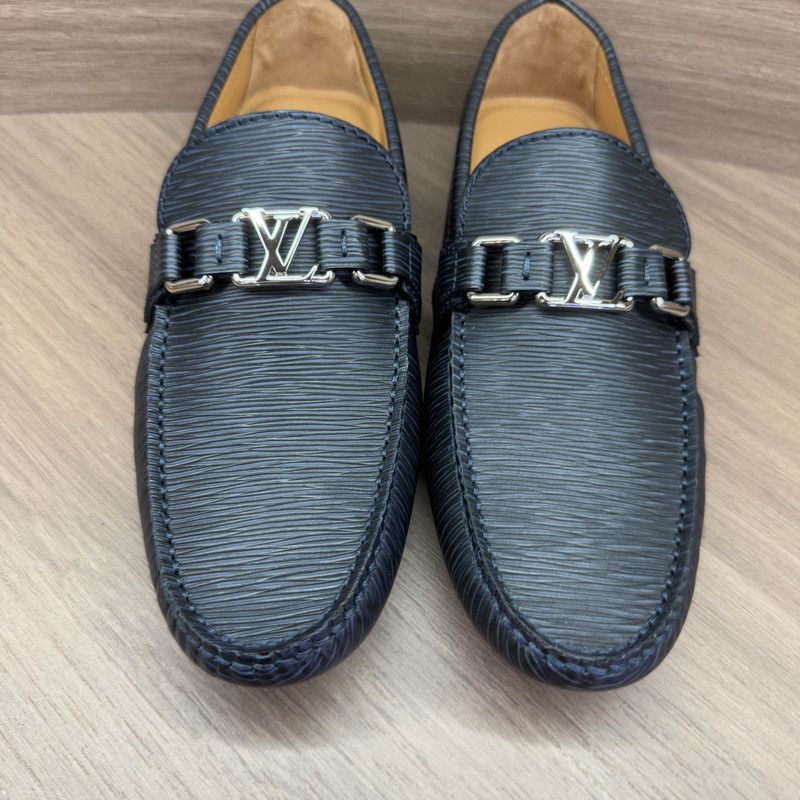 Louis Vuitton Louis Vuitton Black Casual Loafers for Men 0079 Size US 9 / IT 39 - 2 Thumbnail