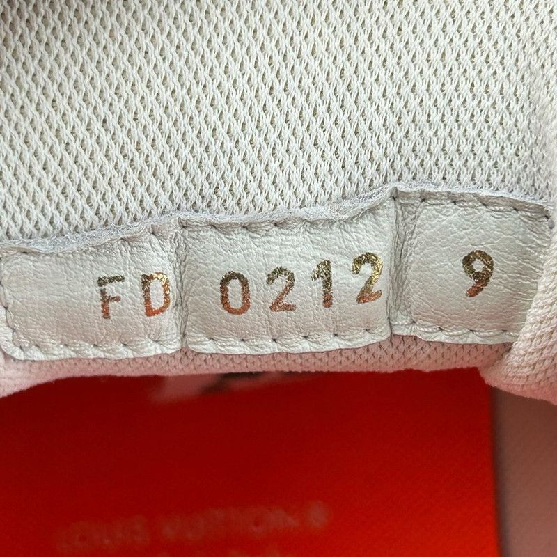 Louis Vuitton Louis Vuitton Orange Trainer Low Top Sneakers 0079 Size US 12 / IT 42 - 7 Thumbnail