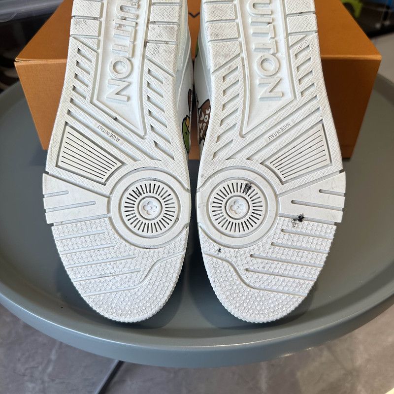 Louis Vuitton Nigo x LOUIS VUITTON Trainer Fashion Sneakers 0079 Size US 9 / IT 39 - 6 Thumbnail