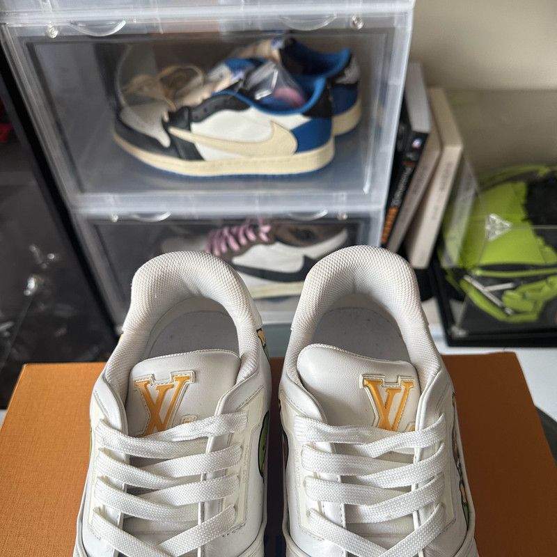 Louis Vuitton Nigo x LOUIS VUITTON Trainer Fashion Sneakers 0079 Size US 9 / IT 39 - 11 Thumbnail