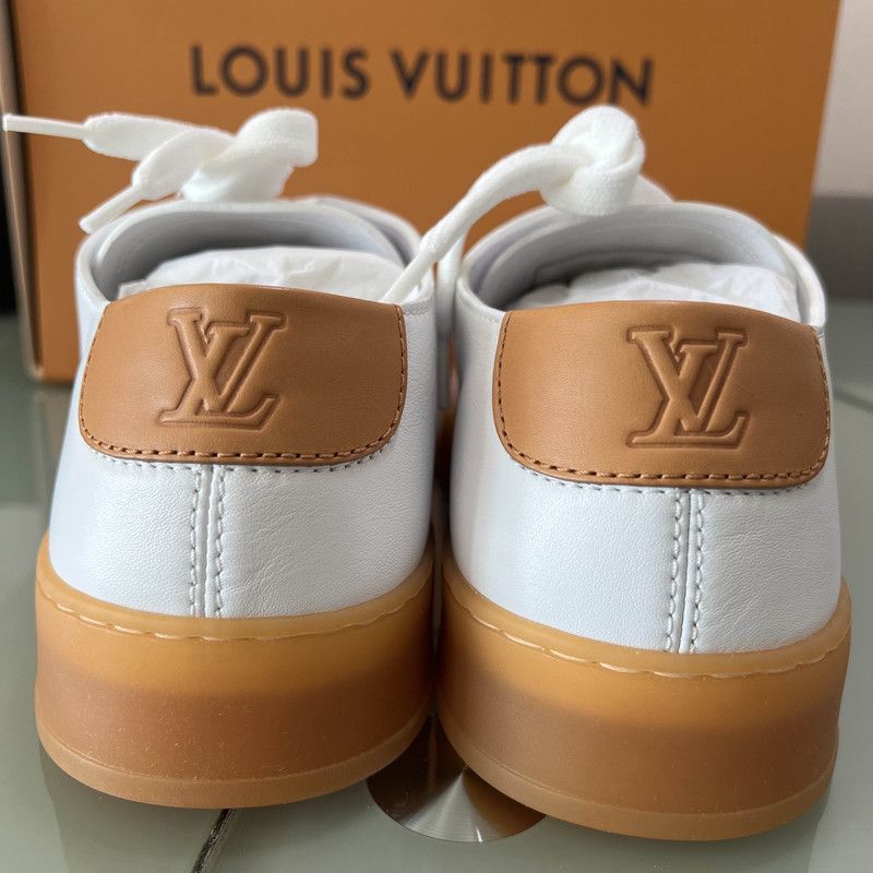 Louis Vuitton Louis Vuitton Stylish Low-Top Fashion Sneakers 0079 Size US 10 / IT 40 - 3 Thumbnail