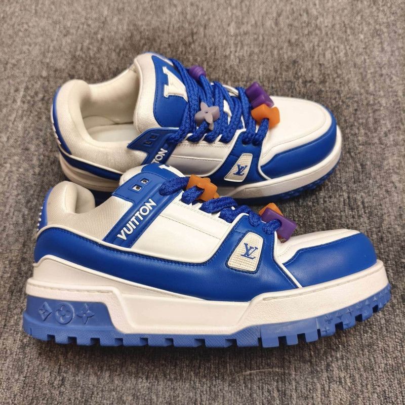 Louis Vuitton Louis Vuitton Trainer Maxi Low Top Sneakers for Men 0079 Size US 9 / EU 42 - 7 Thumbnail