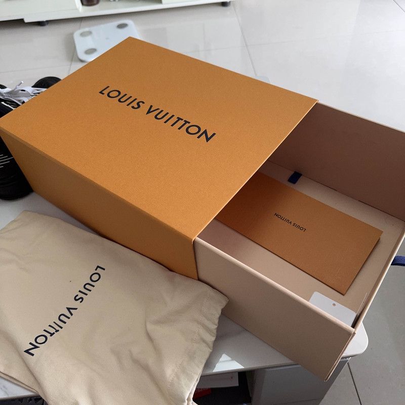 Louis Vuitton Louis Vuitton Trainer Leather Low-Top Sneakers 0079 Size US 8.5 / EU 41-42 - 6 Thumbnail