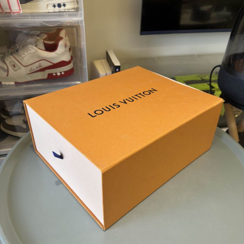 Louis Vuitton Louis Vuitton Blue White Trainer Sneakers for Men and Women 0079 Size US 8.5 / EU 41-42 - 6 Thumbnail