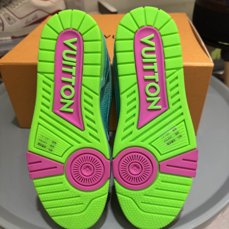 Louis Vuitton Louis Vuitton LV Trainer Fashion Sneakers for All 0079 Size US 6.5 / EU 39-40 - 4 Thumbnail