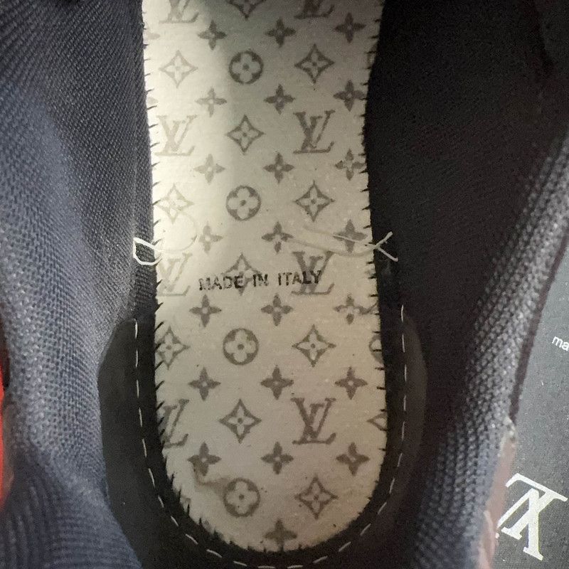 Louis Vuitton Louis Vuitton Black Trainer Low-Top Sneakers 0079 Size US 9 / EU 42 - 7 Thumbnail