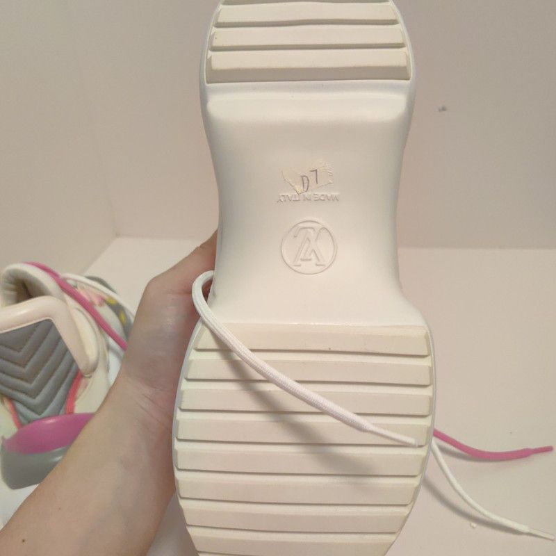 Louis Vuitton Louis Vuitton Archlight Fashion Sneakers in Pink and White 0079 Size US 7.5 / EU 40-41 - 16 Thumbnail