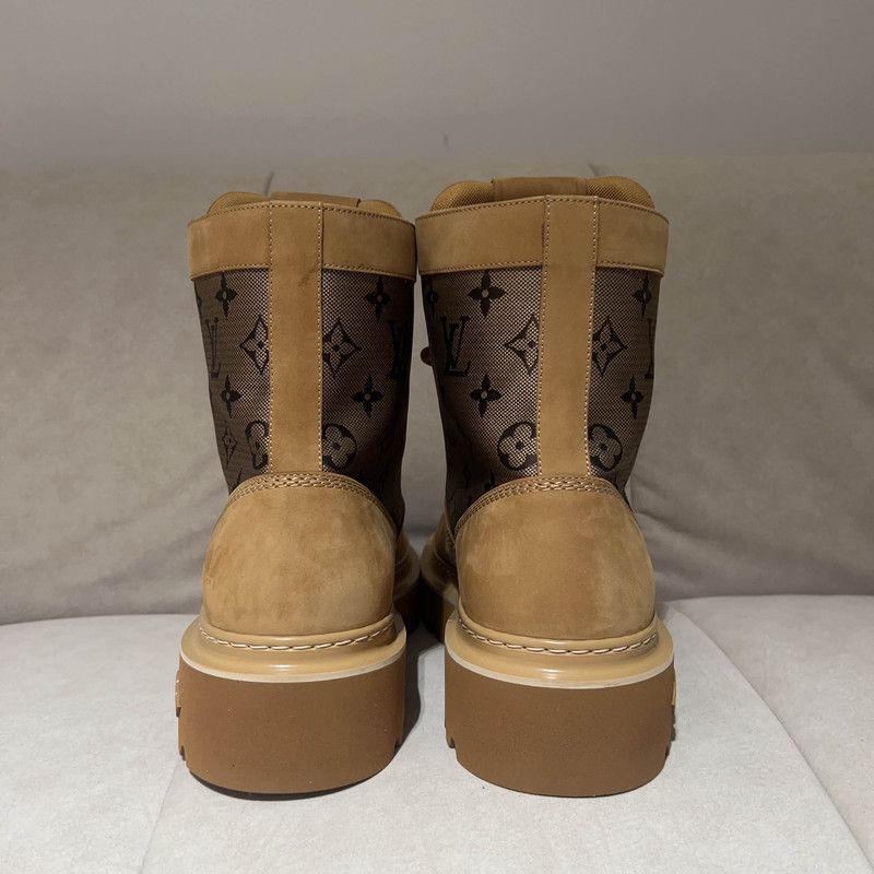 Louis Vuitton Louis Vuitton Ranger Leather Lace-Up Short Boots 0079 Size US 8.5 / EU 41-42 - 3 Thumbnail