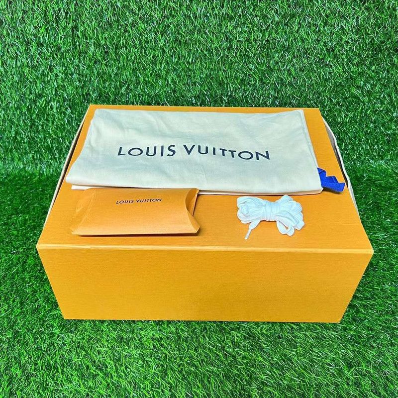 Louis Vuitton Louis Vuitton Ollie Colorblock Leather Sneakers for Men 0079 Size US 11 / EU 44 - 9 Thumbnail