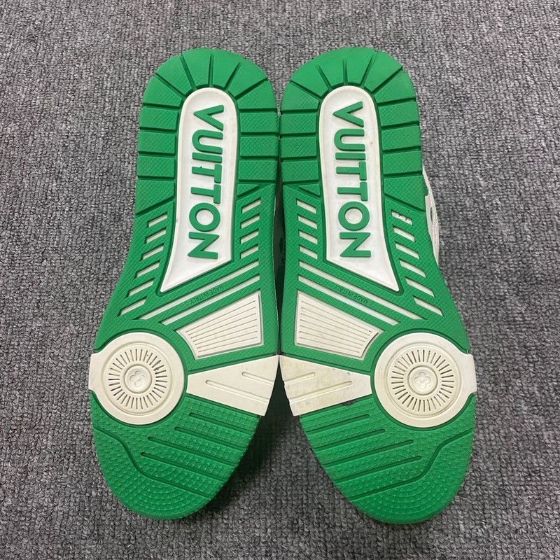 Louis Vuitton Yayoi Kusama x Louis Vuitton Trainer Sneakers 0079 Size US 6.5 / EU 39-40 - 7 Thumbnail