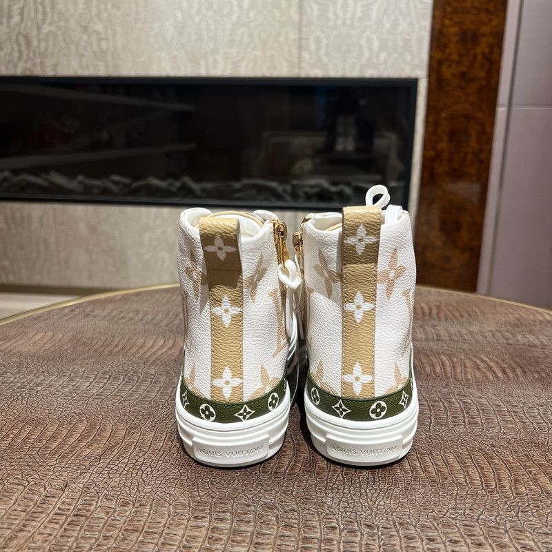 Louis Vuitton Louis Vuitton Stylish High-Top Sneakers 0079 Size US 5.5 / EU 38 - 3 Thumbnail
