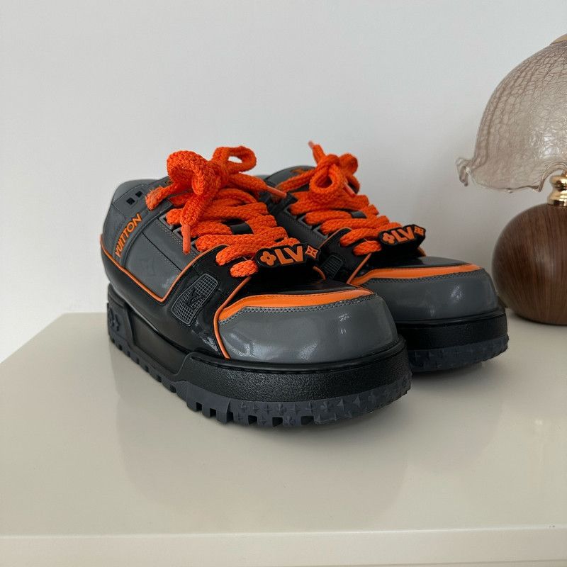 Louis Vuitton Louis Vuitton Trainer Maxi Low-Top Sneakers 0079 Size US 8 / EU 41 - 5 Thumbnail