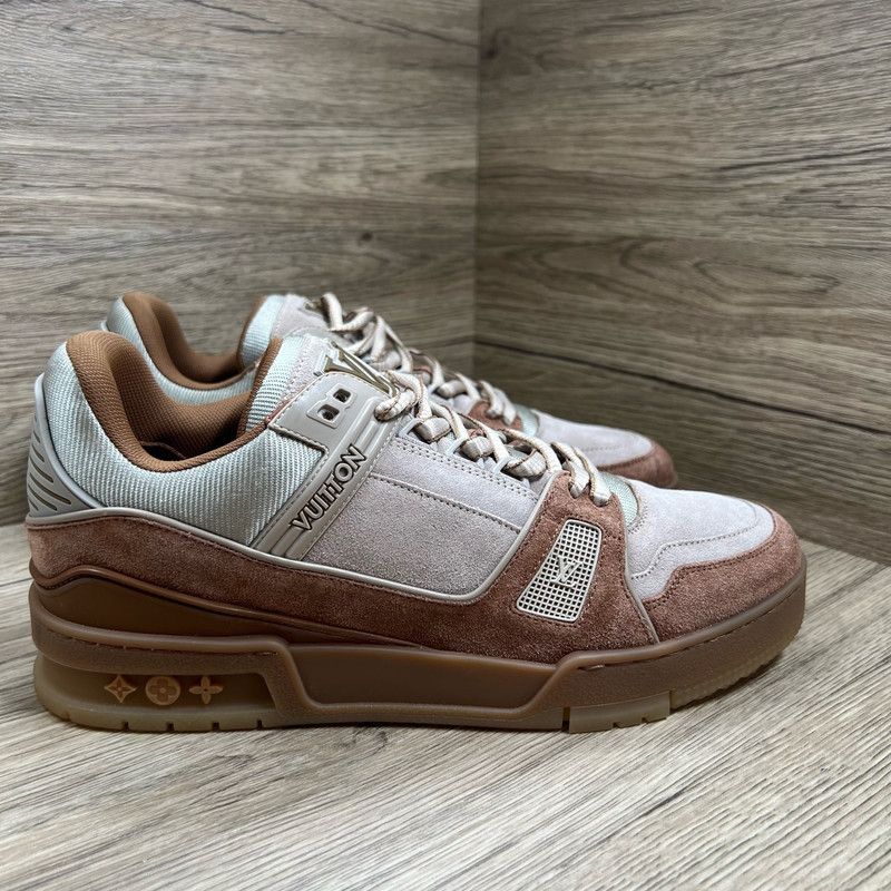 Louis Vuitton Louis Vuitton Vintage Logo Low-Top Fashion Sneakers 0079 Size US 7.5 / EU 40-41 - 5 Thumbnail
