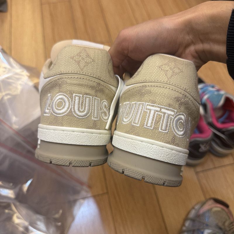 Louis Vuitton Louis Vuitton Trainer Stylish Low Top Sneakers 0079 Size US 8.5 / EU 41-42 - 3 Thumbnail