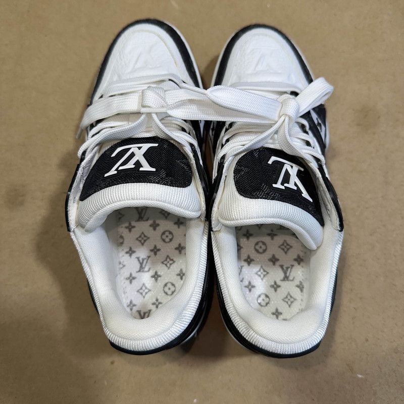 Louis Vuitton Louis Vuitton Panda Print Low-Top Sneakers 0079 Size US 6.5 / EU 39-40 - 7 Thumbnail
