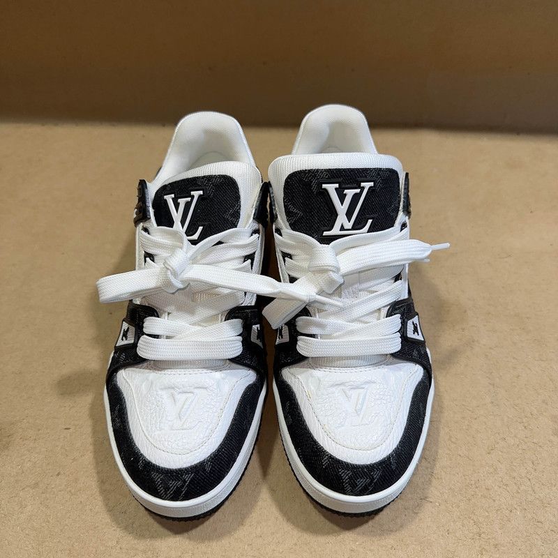Louis Vuitton Louis Vuitton Panda Print Low-Top Sneakers 0079 Size US 6.5 / EU 39-40 - 2 Thumbnail