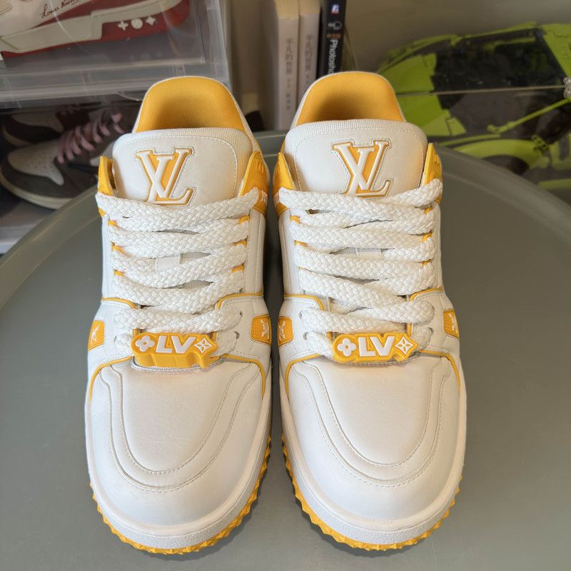 Louis Vuitton Louis Vuitton Trainer Maxi Low-Top Sneakers 0079 Size US 11 / EU 44 - 11 Thumbnail