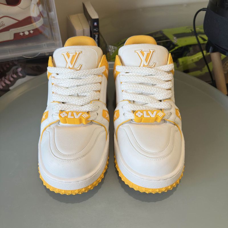 Louis Vuitton Louis Vuitton Trainer Maxi Low-Top Sneakers 0079 Size US 11 / EU 44 - 2 Thumbnail