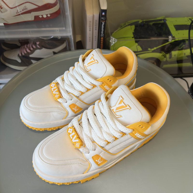 Louis Vuitton Louis Vuitton Trainer Maxi Low-Top Sneakers 0079 Size US 11 / EU 44 - 9 Thumbnail