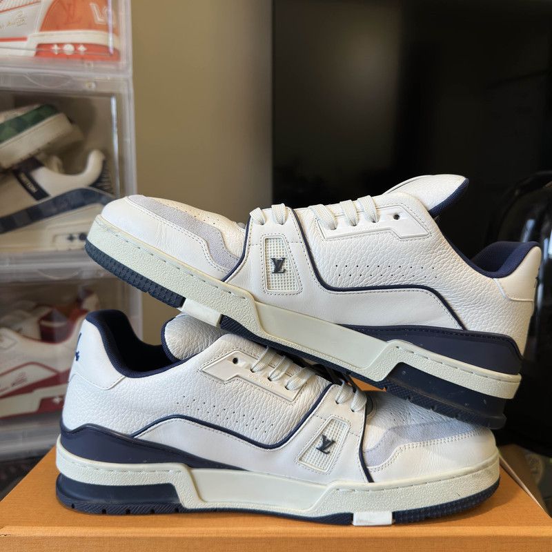 Louis Vuitton Louis Vuitton Low-top Stylish Trainers for Men and Women 0079 Size US 8.5 / EU 41-42 - 9 Thumbnail