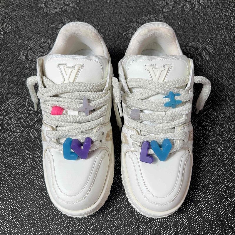 Louis Vuitton Louis Vuitton Trainer Maxi Low-Top Sneakers for Men 0079 Size US 9.5 / EU 42-43 - 2 Thumbnail