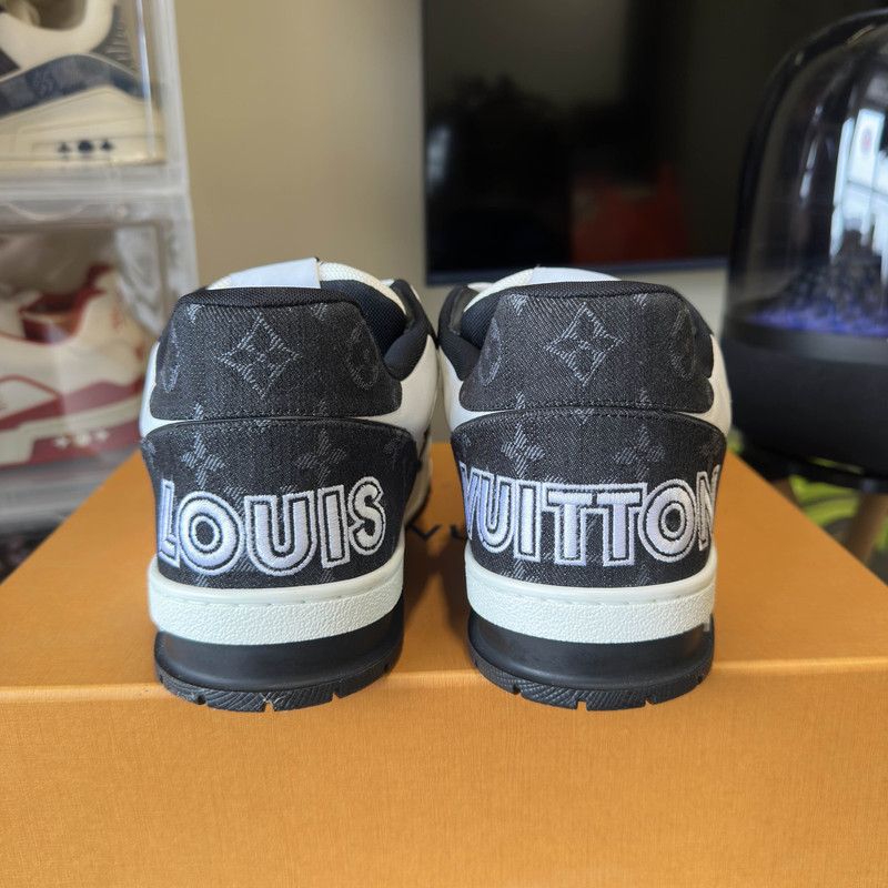 Louis Vuitton Louis Vuitton Trainer Low Top Fashion Sneakers for Everyone 0079 Size US 9.5 / EU 42-43 - 3 Thumbnail