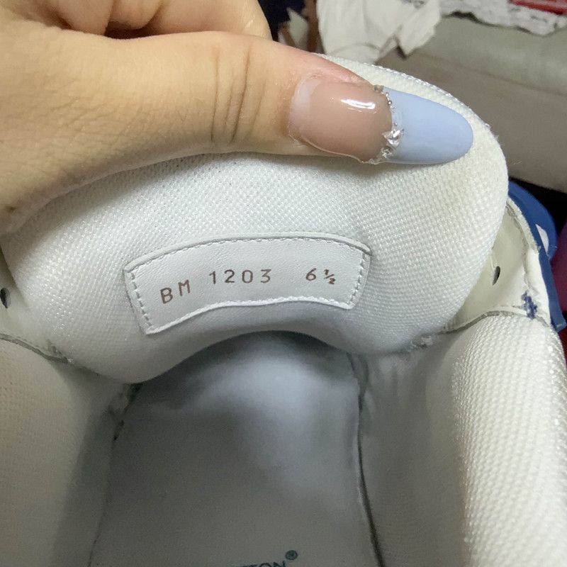 Louis Vuitton Louis Vuitton Denim Low-Top Trainers for All 0079 Size US 9.5 / EU 42-43 - 5 Thumbnail