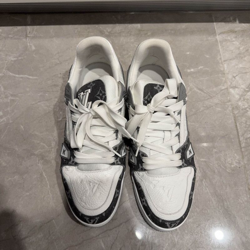 Louis Vuitton Louis Vuitton Trainer Low-Top Leather Sneakers 0079 Size US 9.5 / EU 42-43 - 2 Thumbnail
