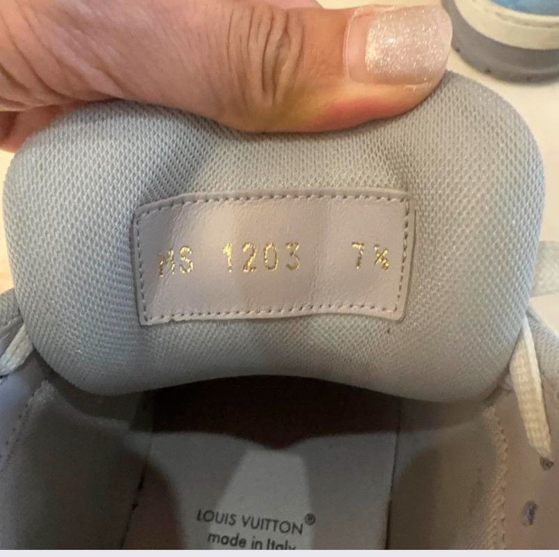 Louis Vuitton Louis Vuitton Low-Top Trainer Sneakers in Ocean Blue 0079 Size US 8 / EU 41 - 5 Thumbnail