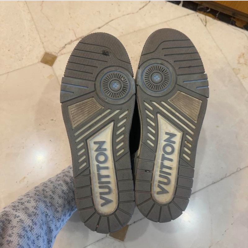 Louis Vuitton Louis Vuitton Low-Top Trainer Sneakers in Ocean Blue 0079 Size US 8 / EU 41 - 4 Thumbnail