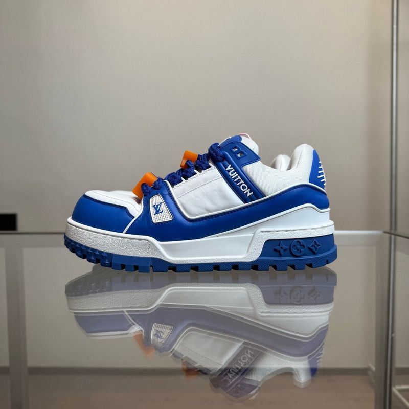 Louis Vuitton Louis Vuitton Trainer Maxi Low-Top Sneakers 0079 Size US 8.5 / EU 41-42 - 3 Thumbnail