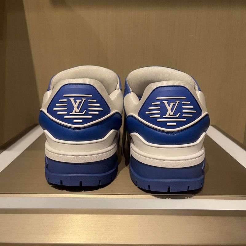 Louis Vuitton Louis Vuitton Trainer Maxi Leather Sneakers for Men 0079 Size US 9.5 / EU 42-43 - 3 Thumbnail