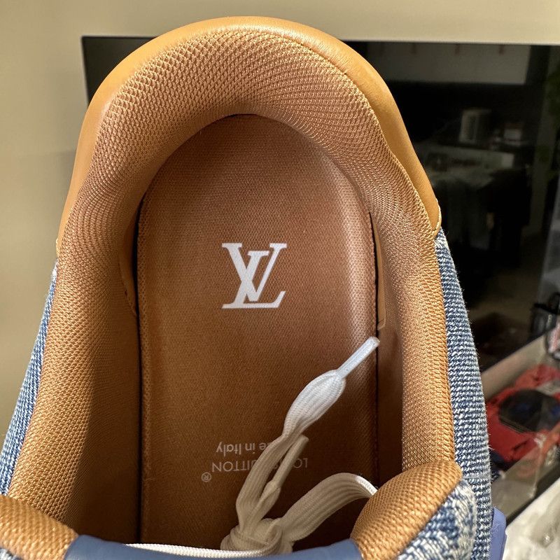 Louis Vuitton Louis Vuitton Trainer Leather Low-Top Sneakers 0079 Size US 9.5 / EU 42-43 - 17 Thumbnail