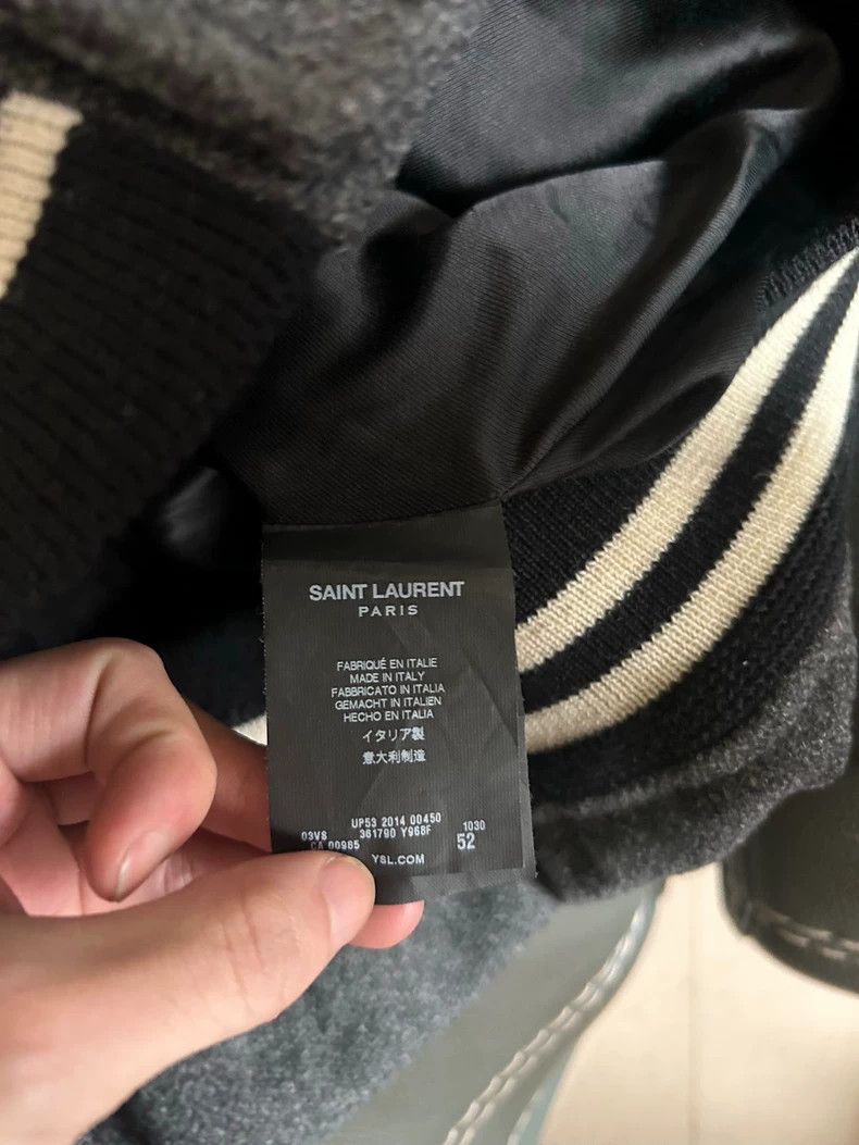Saint Laurent Paris Saint Laurent Zebra Pattern Baseball Jacket Size US L / EU 52-54 / 3 - 6 Thumbnail