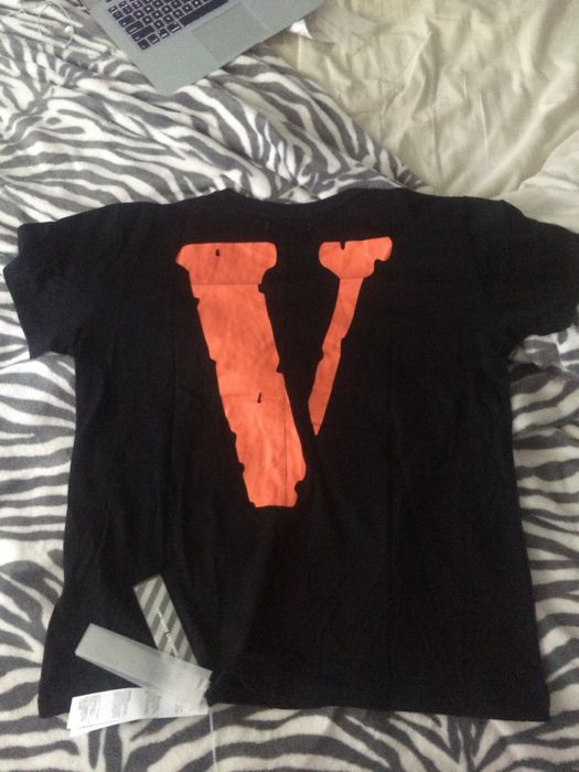 vlone x off white tee